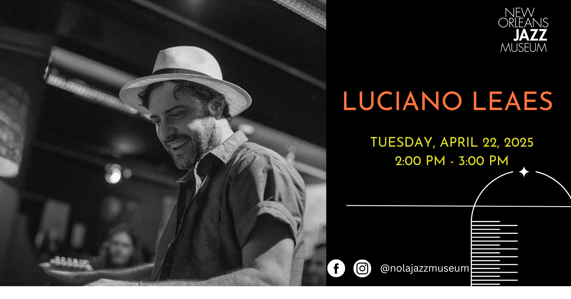 Luciano Leães — New Orleans Jazz Museum